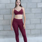 ECO&CAOS LEGGING BURGUNDY