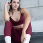 ECO&CAOS LEGGING BURGUNDY