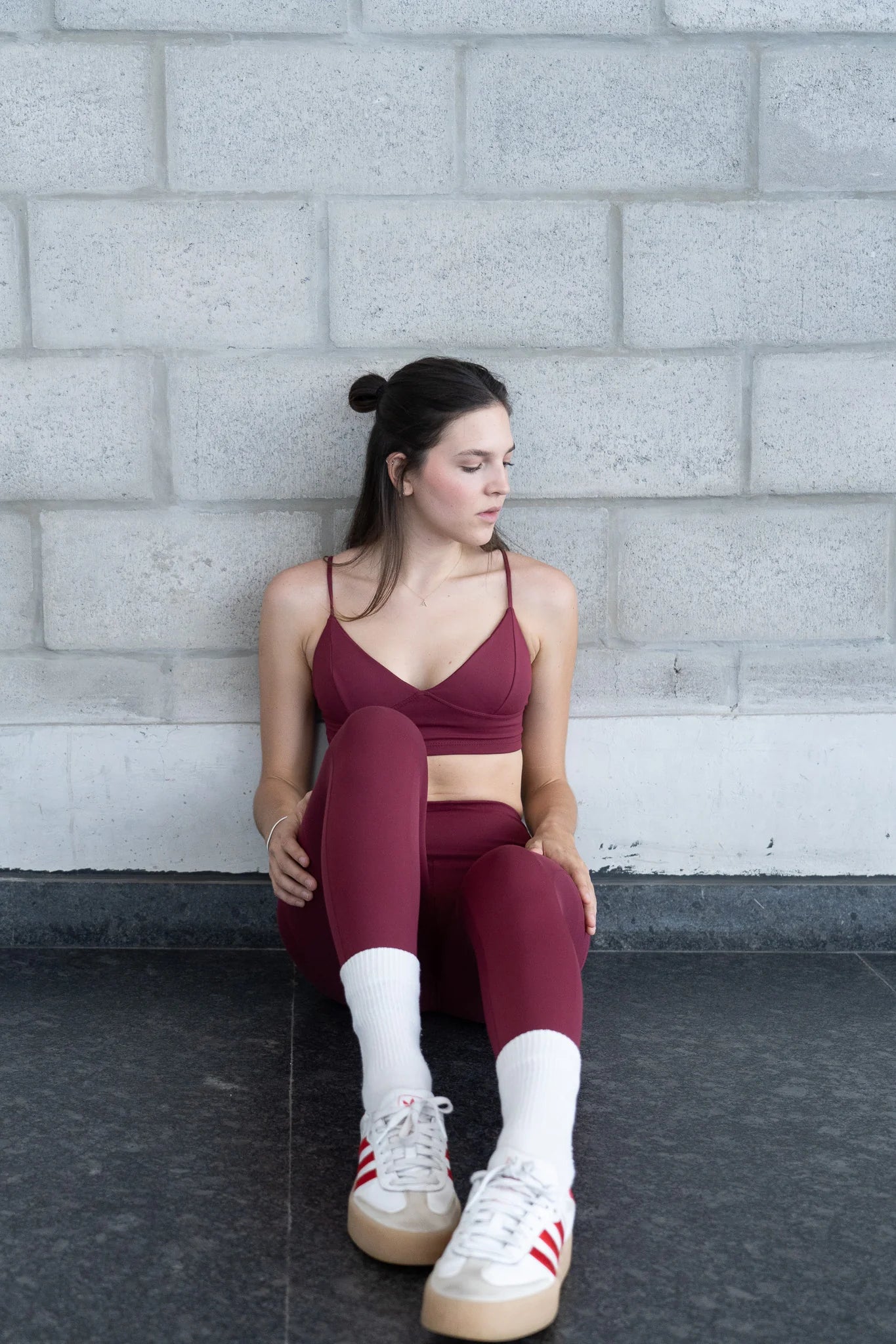 ECO&CAOS LEGGING BURGUNDY