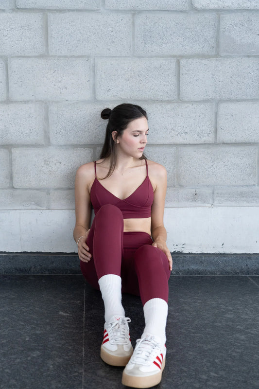 ECO&CAOS LEGGING BURGUNDY